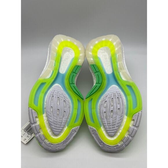 Adidas Ultraboost 22 Running Women's White Bliss Blue Volt GX5926 Size 7.5 NWT - Picture 3 of 12